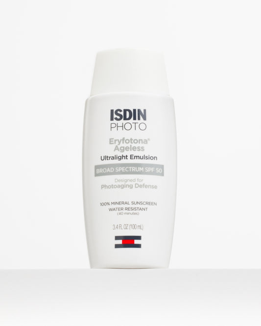 ISDIN  Eryfotona Ageless 3.4 FL OZ Ultralight tinted mineral sunscreen SPF 50